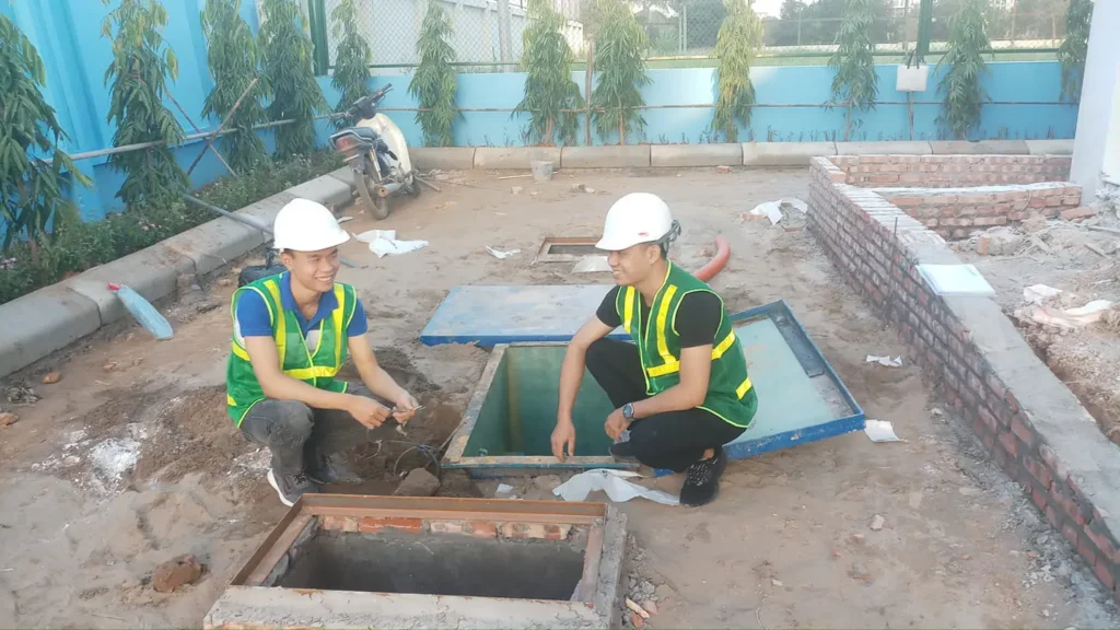 xử lý nước thải trường học
