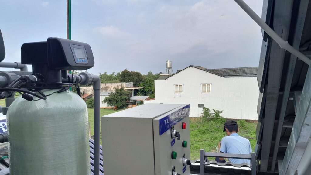hệ thống xử lý nước giếng khoan đức hòa